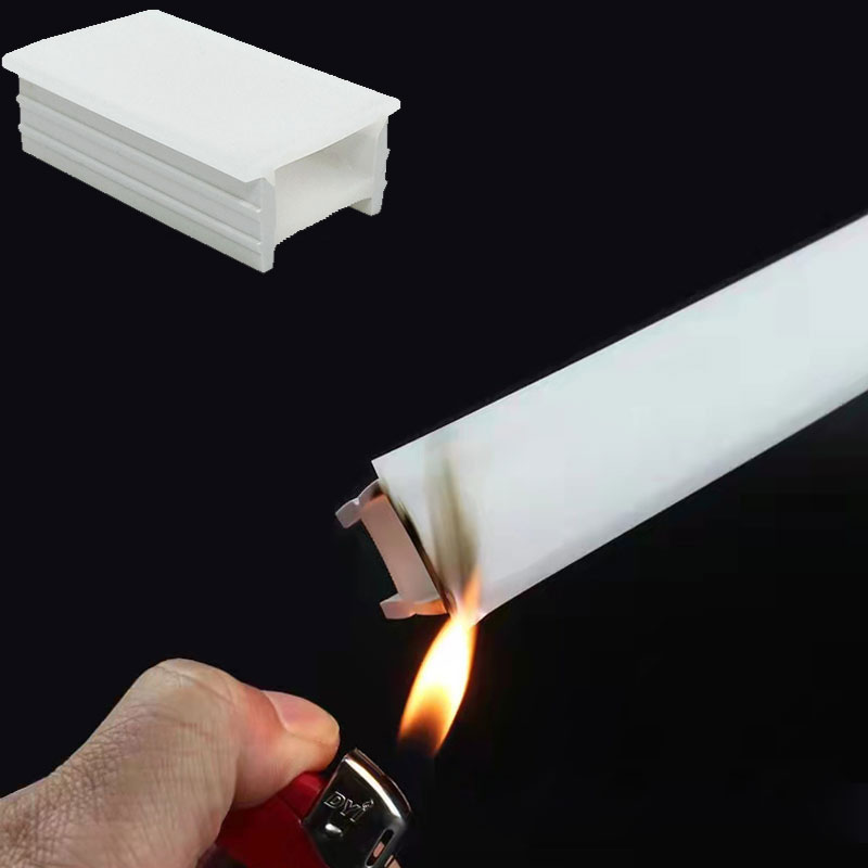 15*10mm Flex Silicone LED Light Strip Diffuser Large Illumination Cover For 12mm PCB 15*10mm Flex Silicone LED Light Strip Diffuser Large Illumination Cover For 12mm PCB